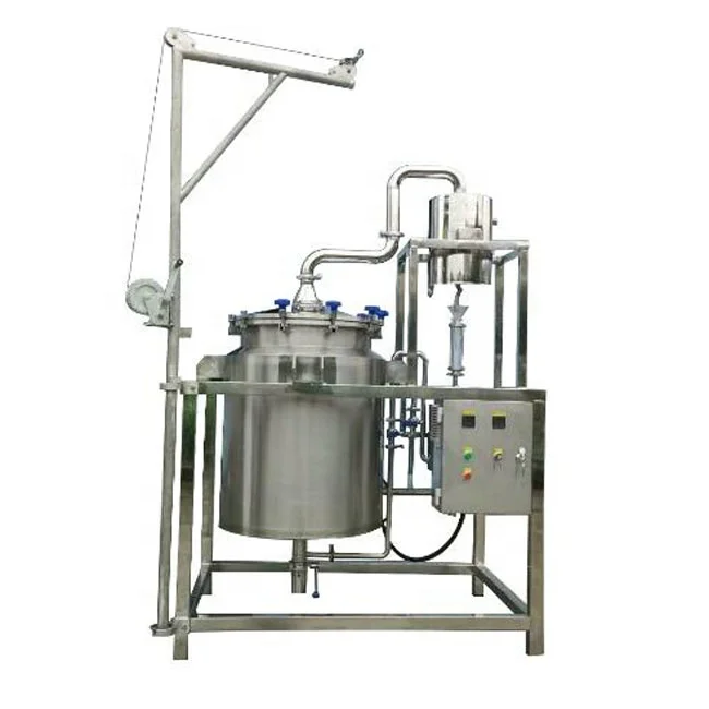 Машина для извлечения эфирного масла растений, природных цветов