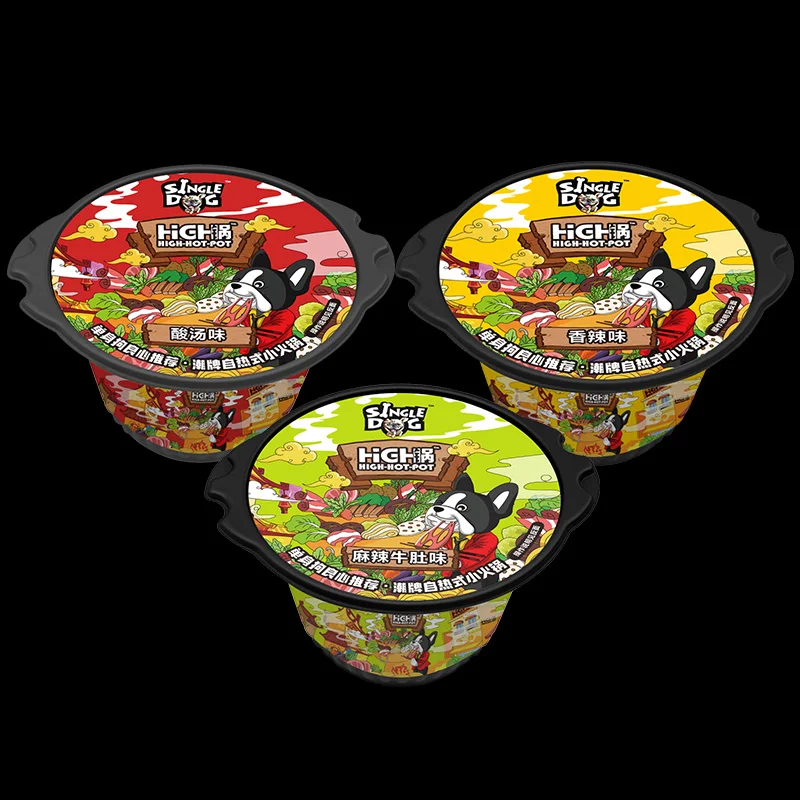 Оптовая продажа от производителя; Пикантный рубец вкус самонагревающийся браслет горячий горшок 340 г самонагревающийся браслет горячий горшок