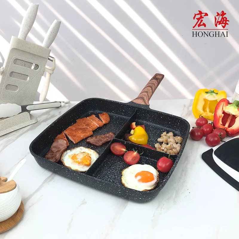 korean non stick aluminum frying pan indoor bbq grill for gas stove rectangle cooker barbecue electric bbq griddles & grill pans