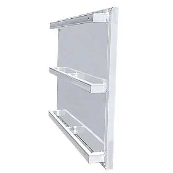 Heavy Duty Forklift Stackable Mesh Pallets Storage Metal 4 Drum Oil Steel Pallet Steel Spill Containment Pallets