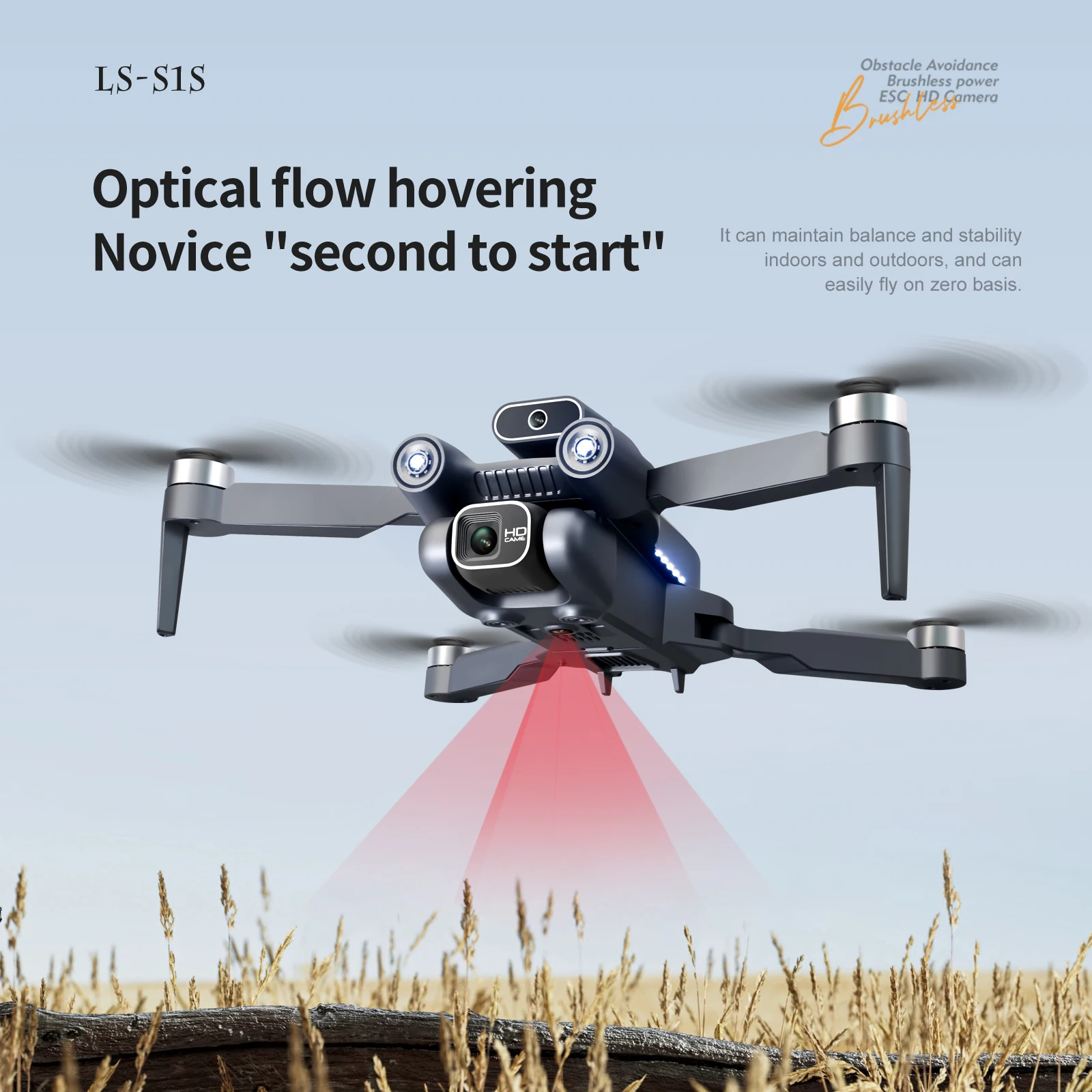 S1S GPS 5G WIFI Obstacle Avoidance Optical Flow Brushless Motor Profesional Drone 4K 6K RC drones with 4k camera and gps