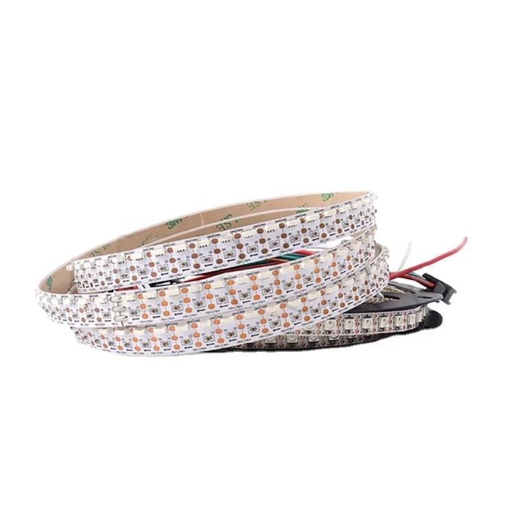 335 4020 SMD DC5V Адресуемая RGB Светодиодная лента бокового вида SK6812 теплый белый 5 м Декор Пейзаж В/12 В медь/PCB контроллер PCB