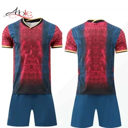 Футболки для игры в футбол Oem/Dom, футболки Diy Number/Team Maillot De Foot, футболки месси на заказ