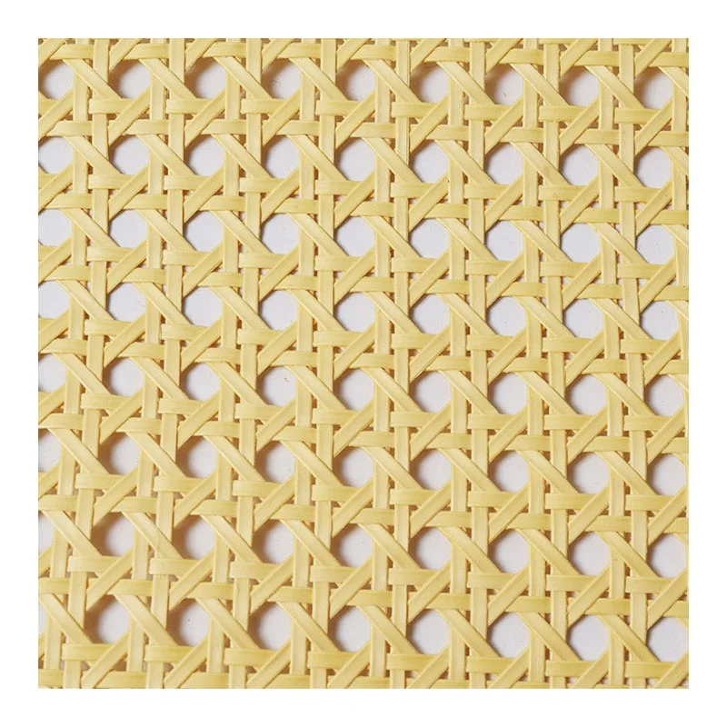 Good Quality Synthetic PE Plastic Polyethylene Cotton Paper Material Black Grey Dye Color Woven Rattan Cane Webbing Roll