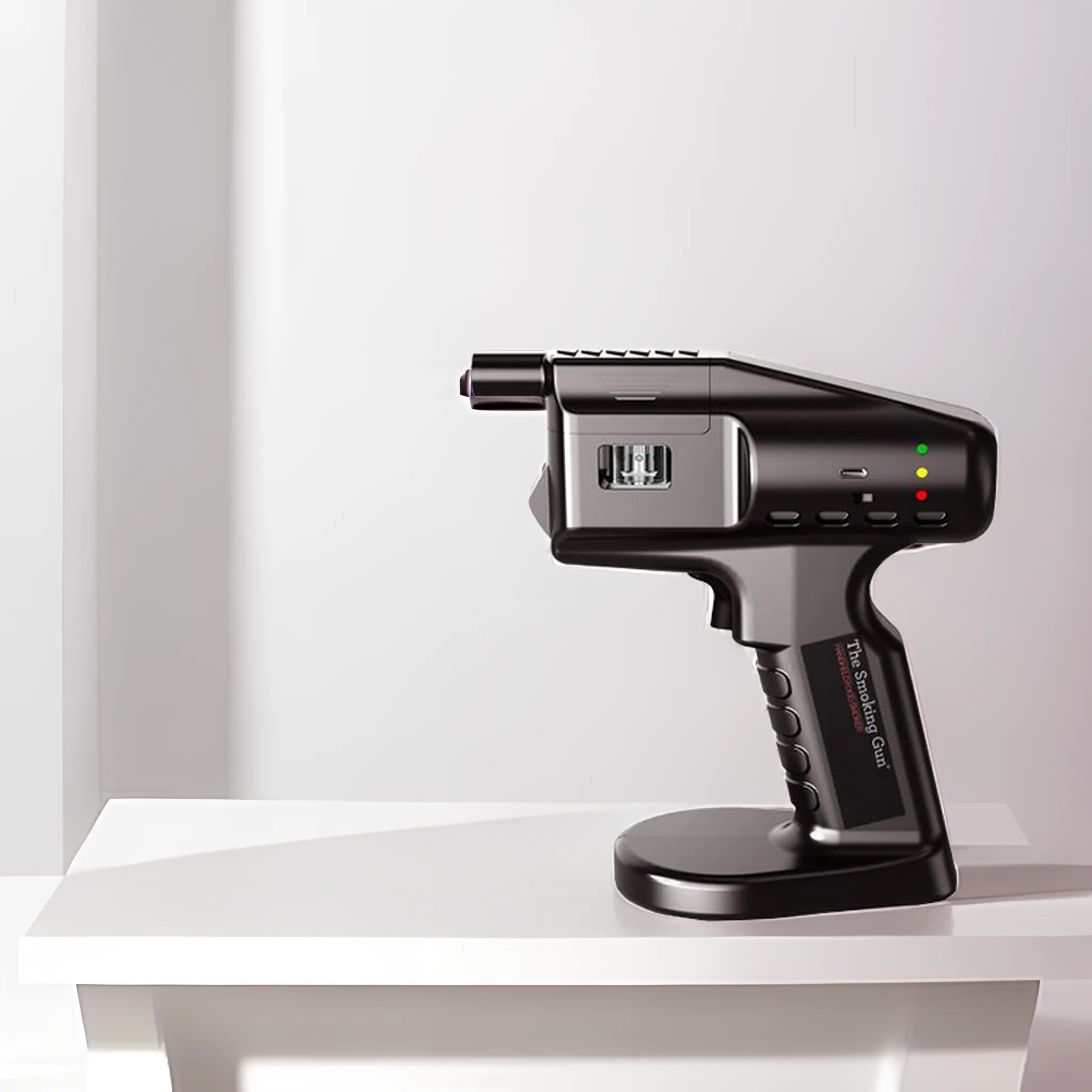 Bartender Blaster Bubble Smoke Gun Coil Pod Flavor Blaster Circuit Board Aroma Cocktail Flavour Blaster Kit Pro 2 Black