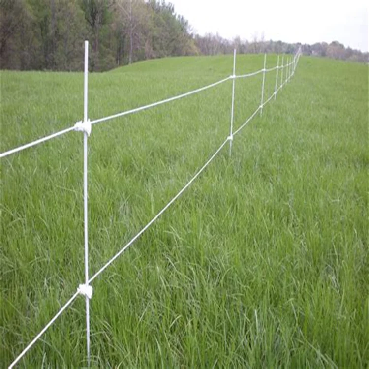 Sustainable fiberglass post livestock horse PVC step in fence post electric fence poles
