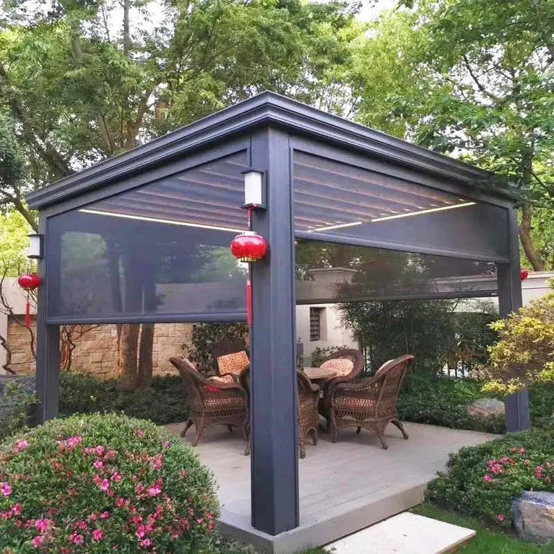 AS2047 TOMA Outdoor Aluminum Garden Pergola Economic Manual Pergola with Coated Wood Frame for Balcony Arbours and Arch