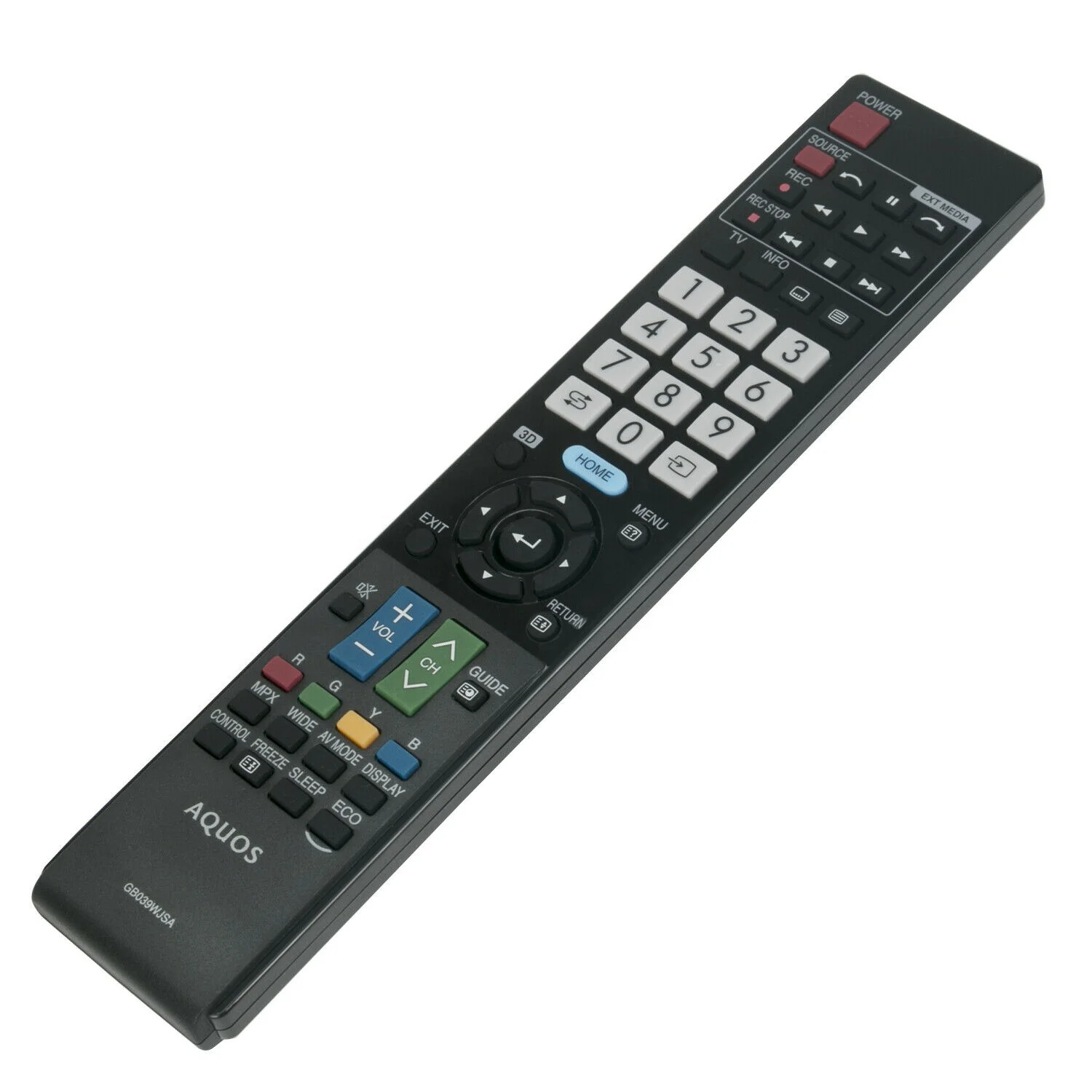 NEW replacement remote control GB039WJSA Fit For SHARP AQUOS LCD LED TV