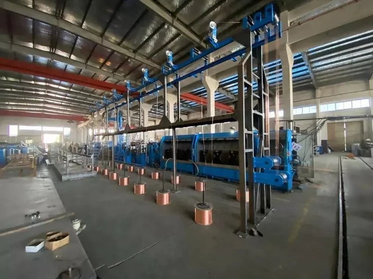 Многопроводная машина для волочения 16 проводов