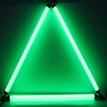 Full color 2M 48W 3D shadowless tube led stage lighting RGB Art-net control