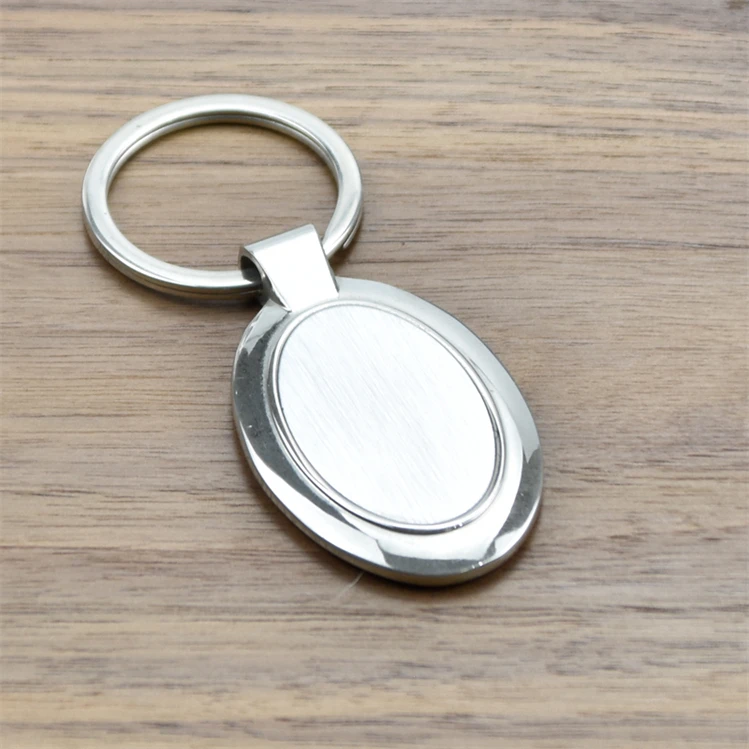 Supermarket Trolley Key Chain Token Shopping Cart Solver Chip Stainless Steel Coin Keychain Keyholder
