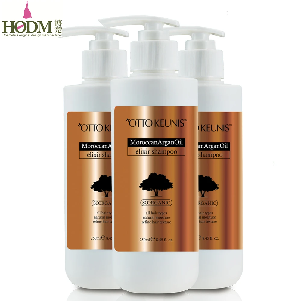 Private Label Gold Natural Argan Oil Buy Bulk Shampoo for Human Wig Hair