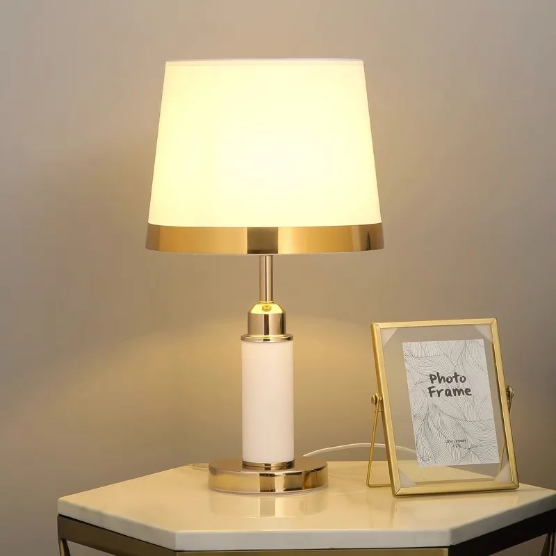 Bedroom bedside night light Nordic simple light luxury living room desk eye protection lamp
