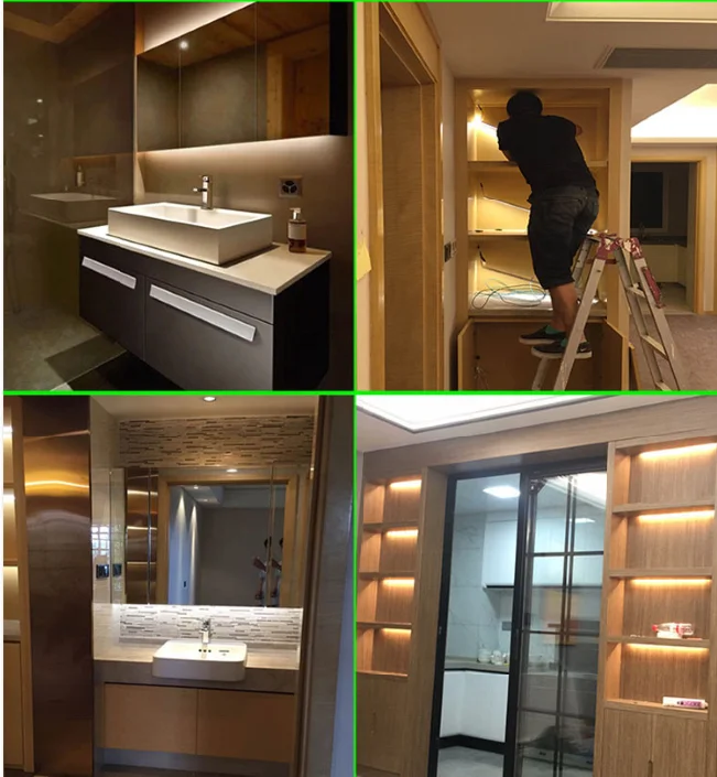 2020 Hot Sales LED Multi-function Aluminum Alloy Induction Light Built-in Magnet Motion Sensor Cabinet Light