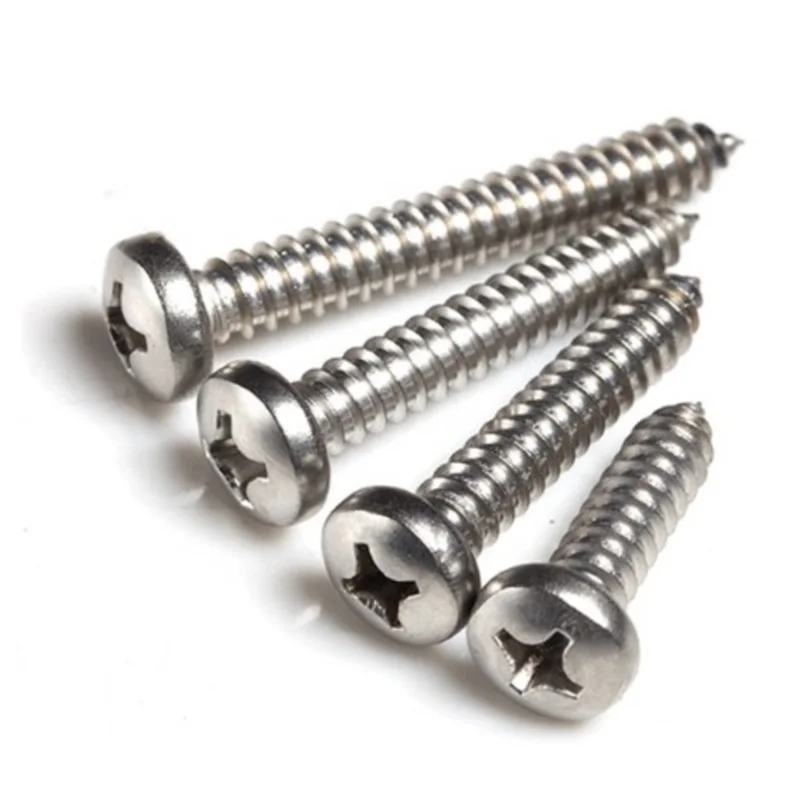 
Factory High Quality stainless steel Pan head Self Tapping Wood Screw 