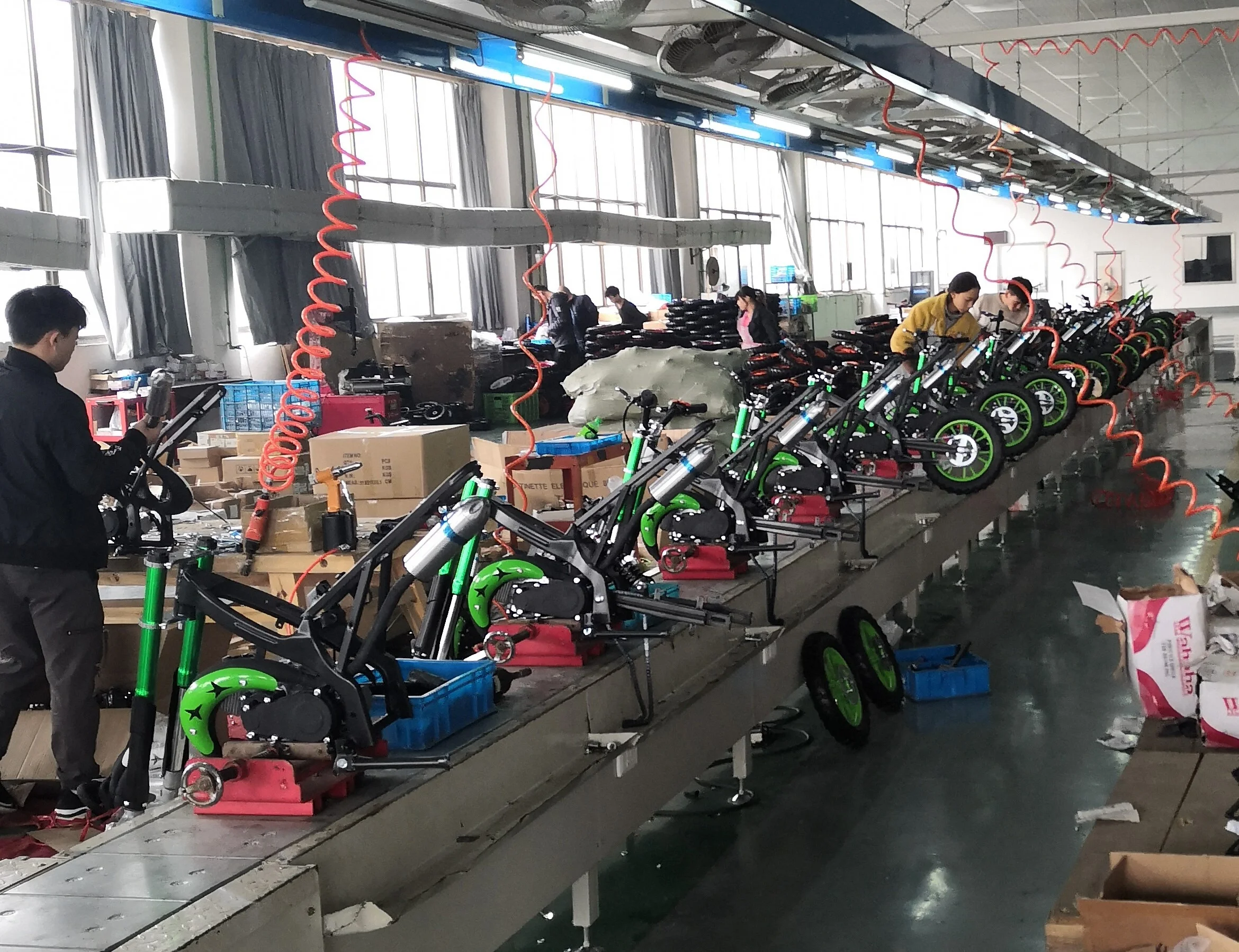 Hot sale high quality 4x1500w/60v 50ah four wheel off road atv scooter electric scooter with CE for adult