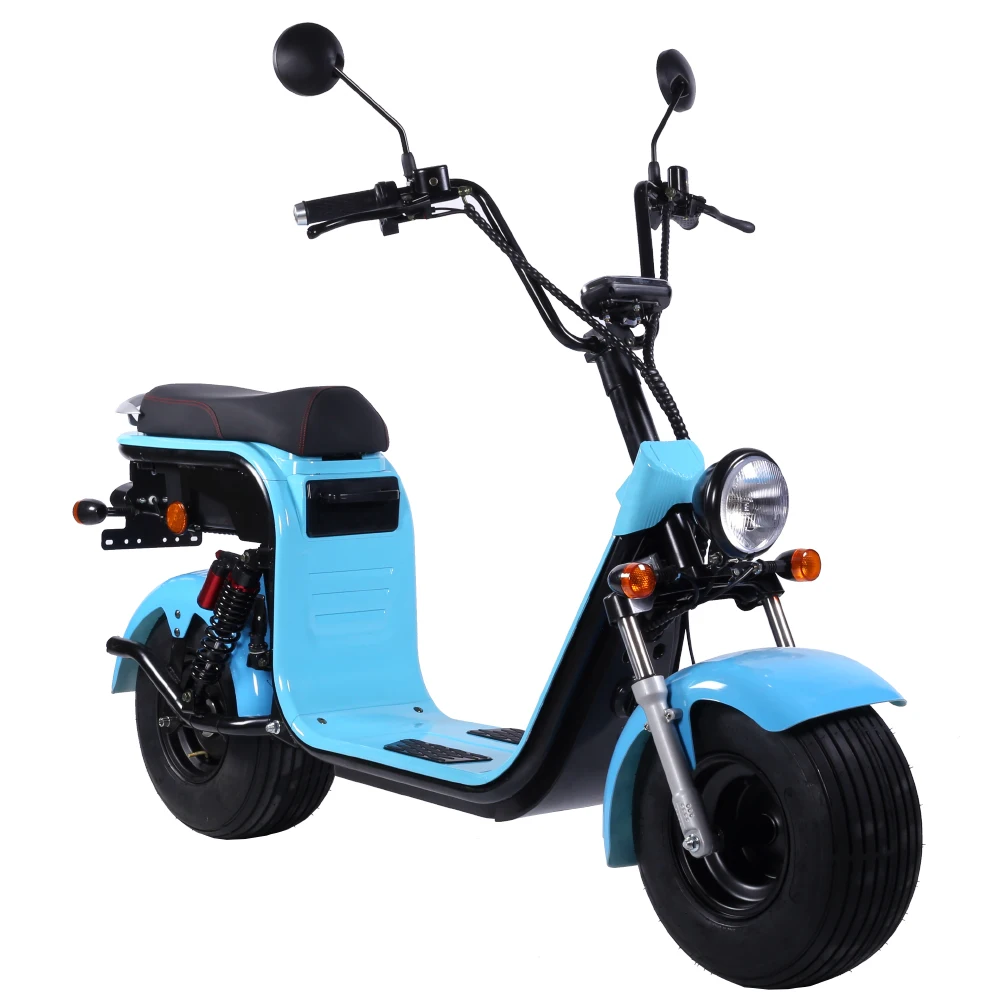 Direct Selling EV Car Electric Scooter E Citycoco Motorcycle Europe Easy To Ride For Adult Unisex 1500W 60V 12Ah