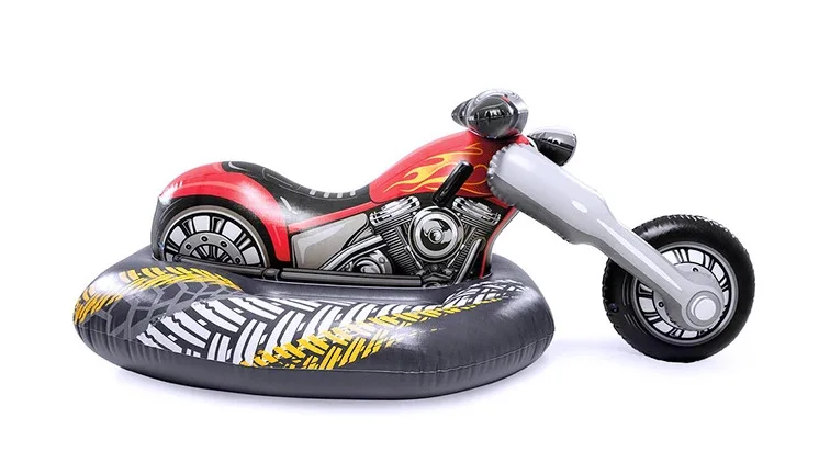 B01 INTEX 57534 CRUISER MOTORBIKE RIDE-ON Swimming pool floating row Inflatable floating row Cool floating row