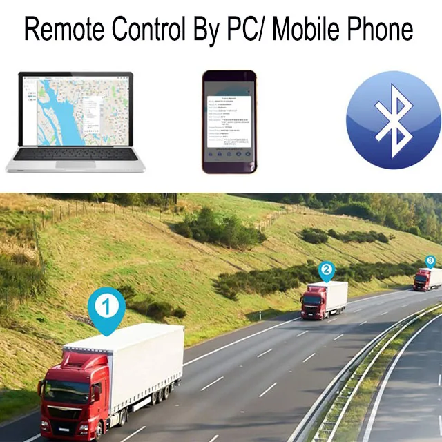 Top Security Padlocks GPS Container Lock Waterproof Remote Control Truck Trailer Lock Cargo Real Time Tracking