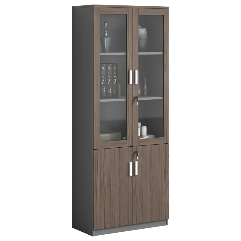 Overhead Tall Office Wood Cabinets File Storage For Office Furniture Bulk Filing Cabinets