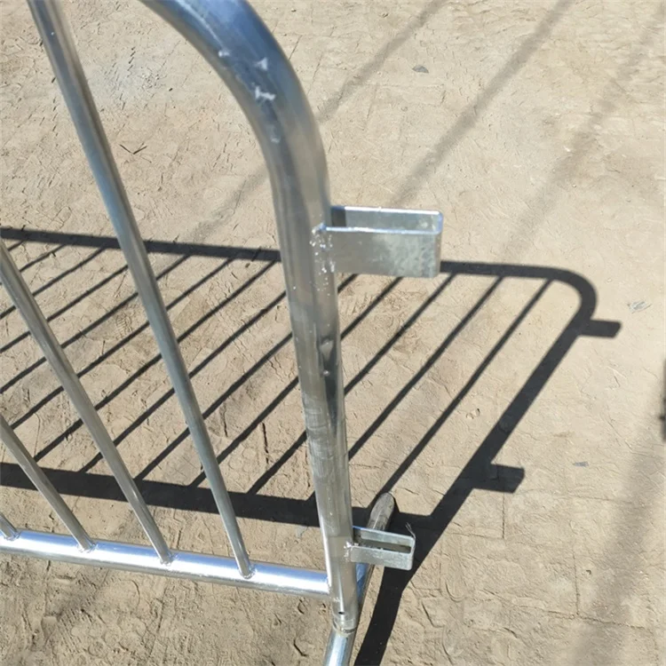 Wholesale Galvanized Used Metal Outside Activity Cycling Concert Crowd Control Pedestrian Barrier For Sale