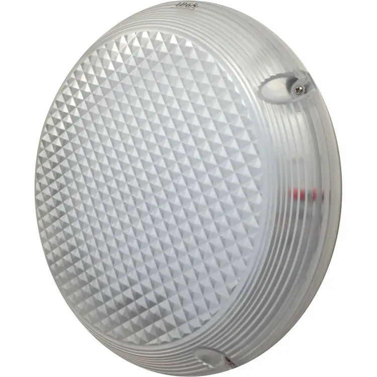 20W 30W IP65 IK10 diecast aluminum round bulkhead lamp with emergency