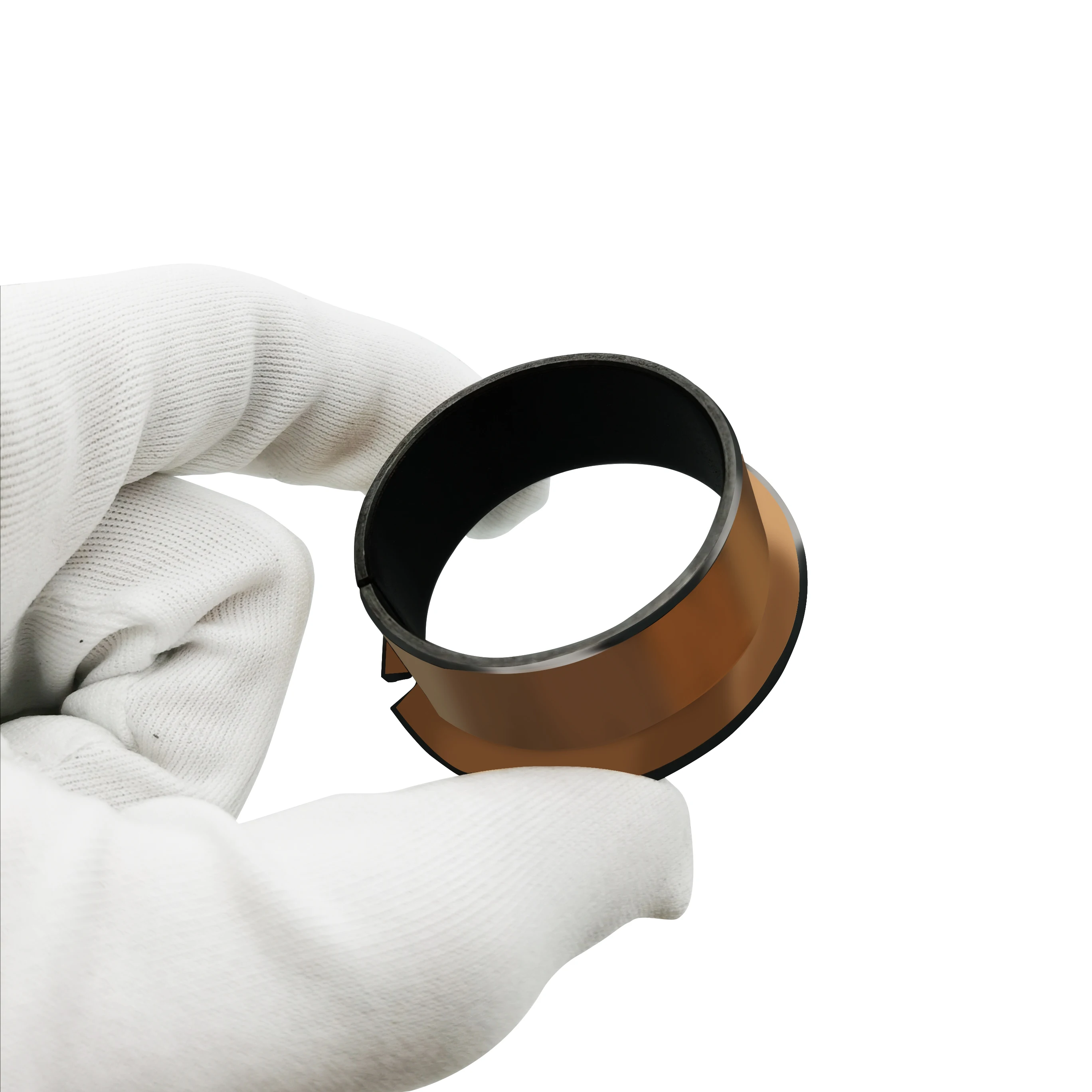 
SANLONG SF-1F PTFE Flanging Self-lubricating MPZF Composite Sleeve Bronze Bearing DU Oil Free Bushing Multi Layer LF bujes buje 