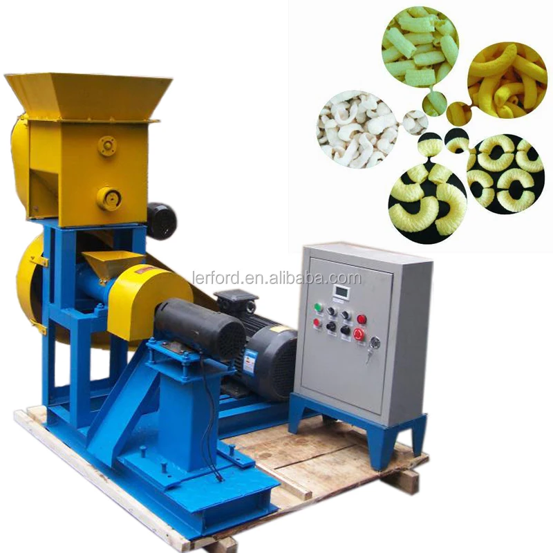 Commercial Snack Bar Extruder Puffed Corn Snacks Food Making Machine Puff Snack Machine