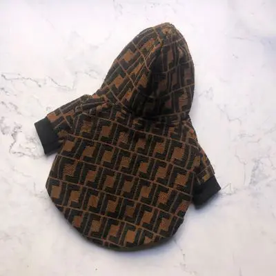 
New product trendy brand autumn and winter dog jacket fashion European and American casual law fighting pet wear 