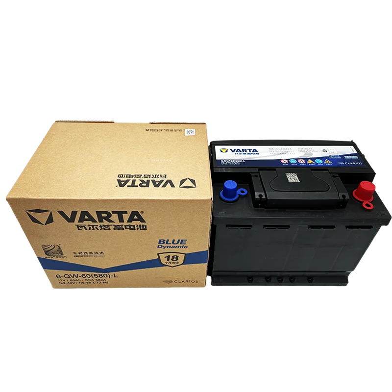 Wholesale Blue tile non-start stop L2-400 60Ah 580A 12V battery