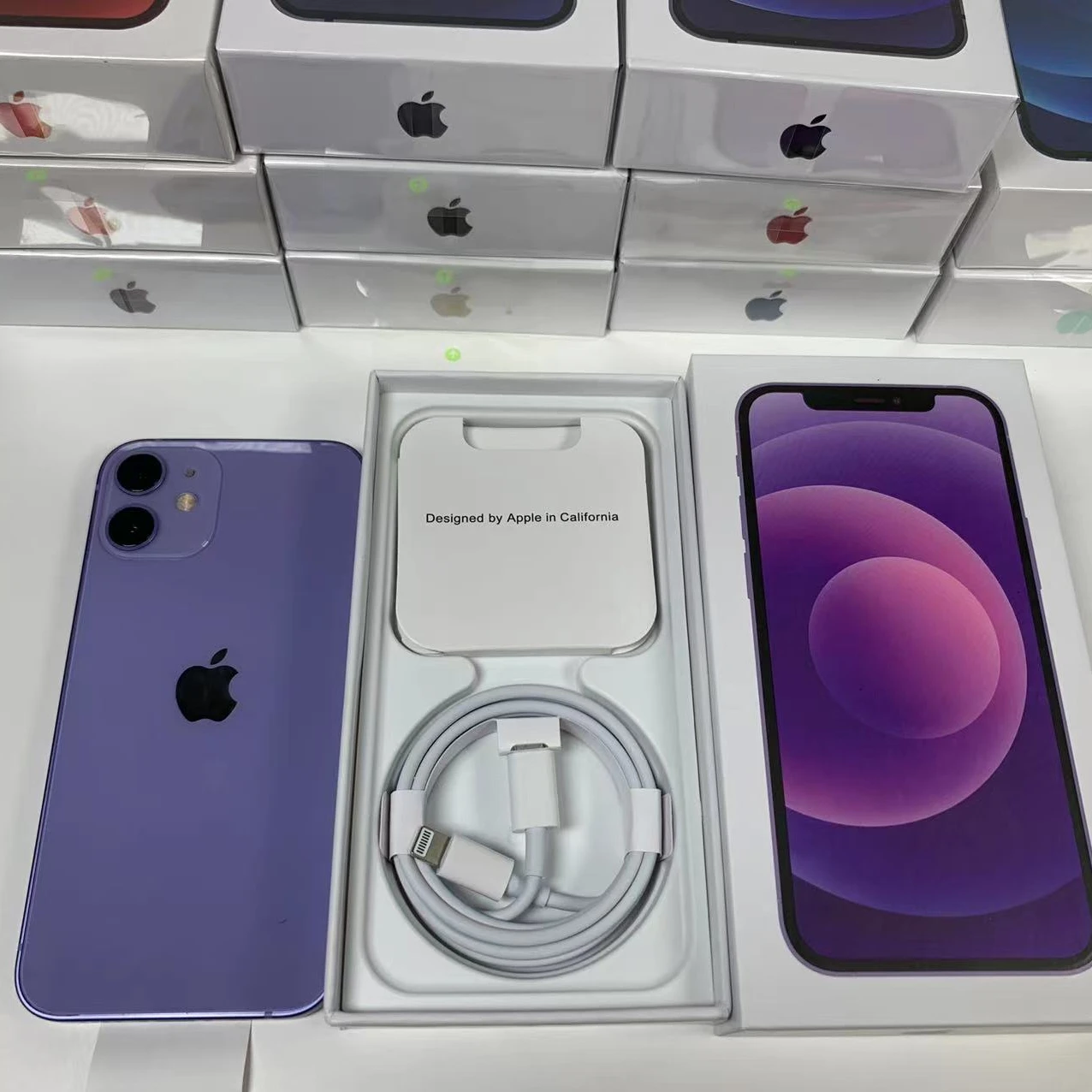 Wholesale Original Factory Unlocked Mobile Phones Cell9% New Used Smartphones For iPhone 13 7 8 8p XR 11 Pro Max 12mini 12 12pro