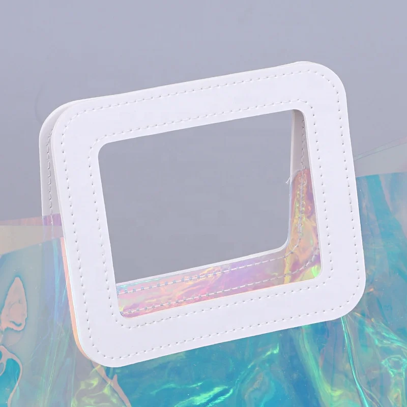 Wholesale Colorful Pvc Hand Bag Custom Logo Small Shopping Bags Fashion Gift Bags