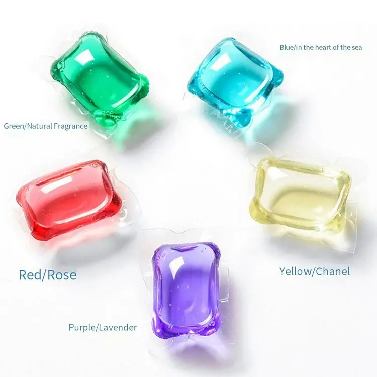 Lavender Scents Liquid Washing Powder Laundry Detergent Capsules Pods Baby Detergent