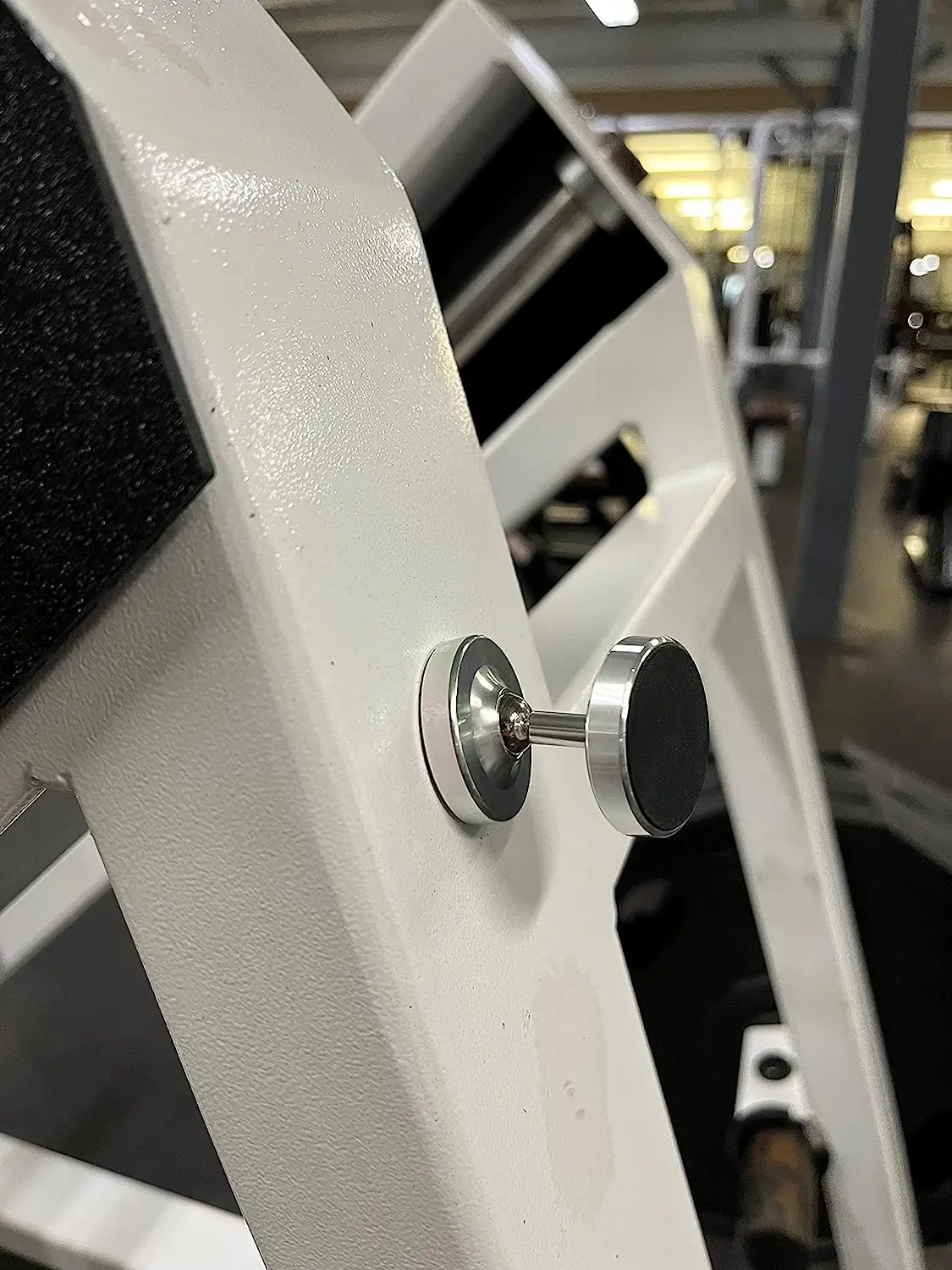 GYM Dual Magnet Phone Holder 720 Degree Rotate Double Side Strong Magnetic Phone Support Mount For Sport Gym Rack