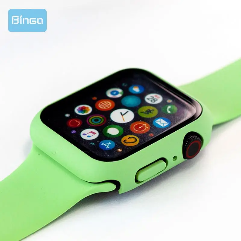  Ремешок для часов Apple watch Band 38 40 42 44 мм надежный защитный браслет Iwatch Лидер продаж