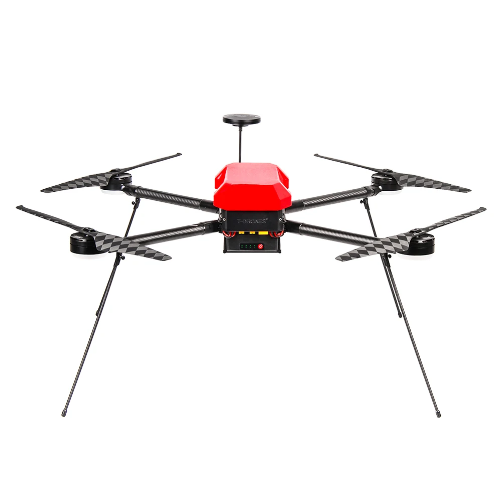 T-DRONES M690A long range quad frame with 1 hour flight time for drone tower inspection