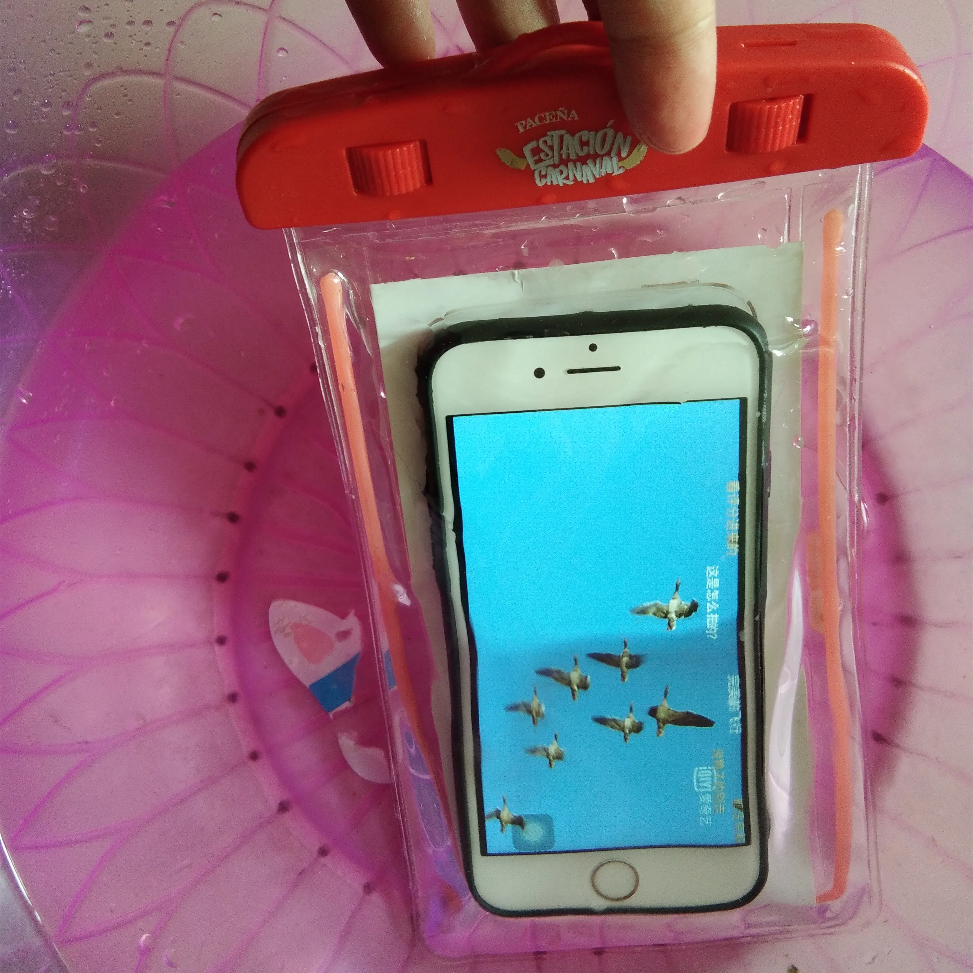 Universal Waterproof PVC Mobile Phone Cases Clear Pouch Waterproof Bag,WaterProof Cell Phone Bag with custom  logo for free