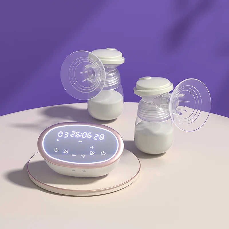 Anly Kiss Top selling Customized Hospital Grade Double Electric Mom Use Breast Pumps Portable Silicone Shield OEM Breast Pump