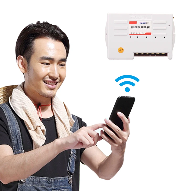 GSM door opener GSM remote switch door opener SMS door control automatic opening and closing