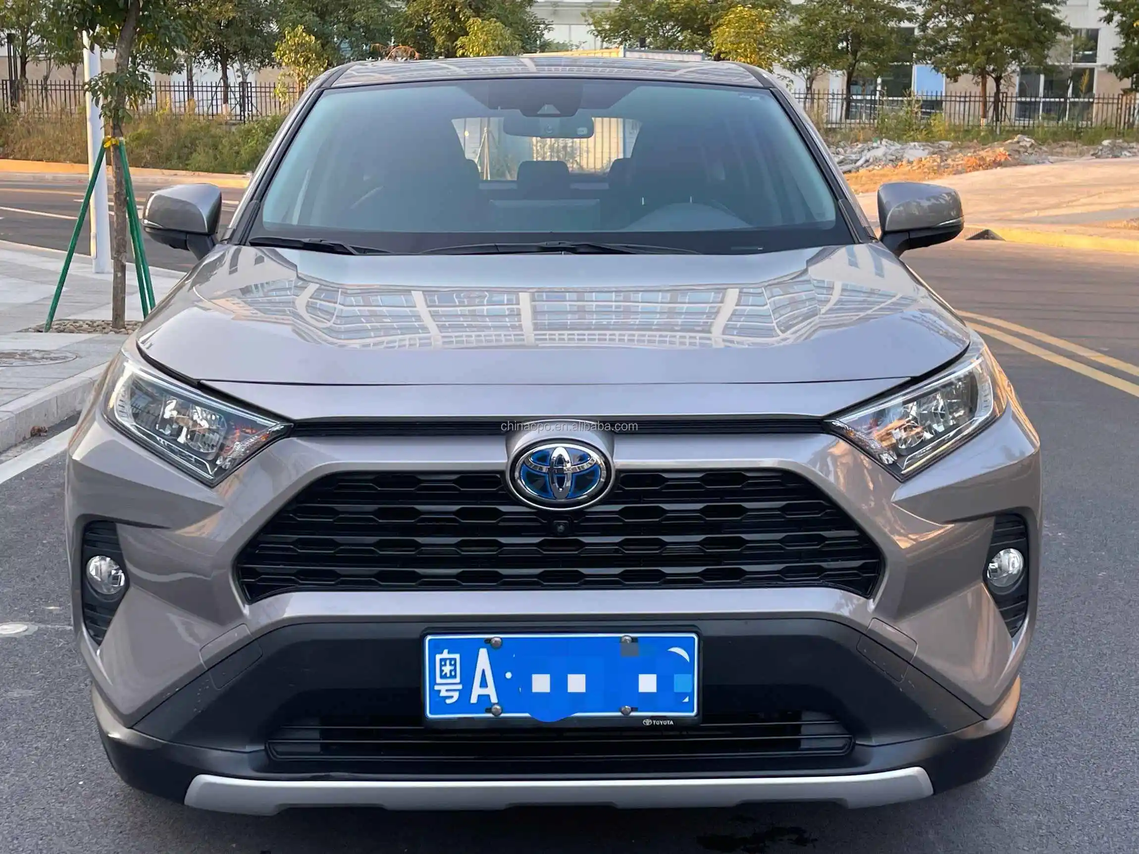2021 Toyota RAV 4 rongfang двухмоторный E + флагман Pro 2.5L 4x4 гибридный внедорожник ACC круиз-контроль Темный салон R18 шины-Подержанный автомобиль