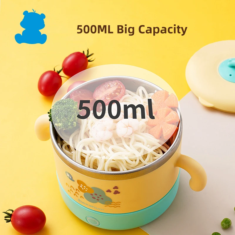 OEM Touch Screen Constant Temperature Rechargeable Electric Insulation Smart Baby Suction Bowl Warmer