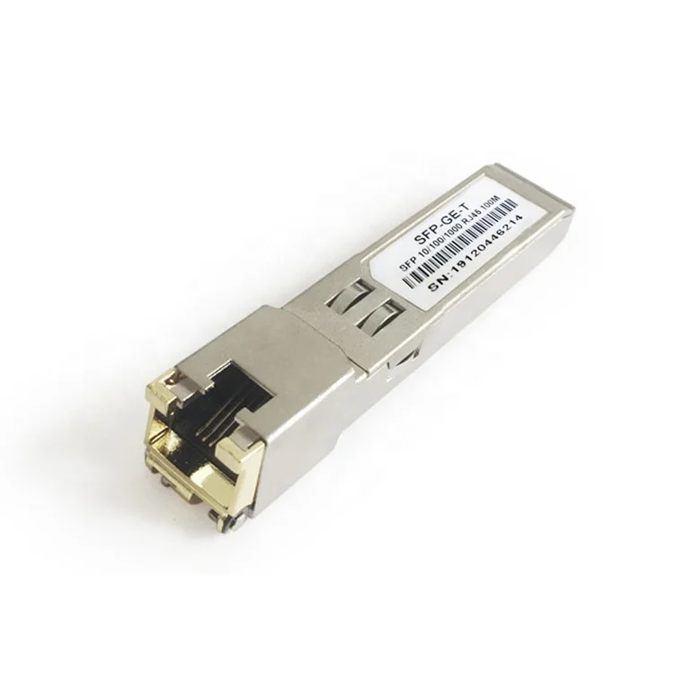 
Compatible huawei cisco copper rj45 sfp module sfp-ge-t gigabit electrical port sfp transceiver 