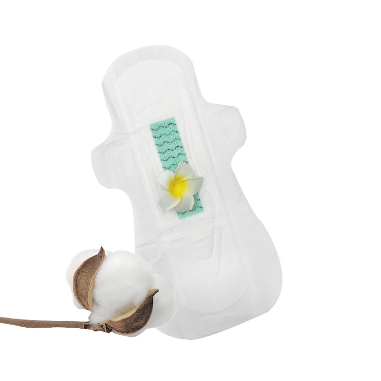 New Disposable cotton maternity high quality brand sanitary pads for women cheap free sample Sanitary napkin with negative ion