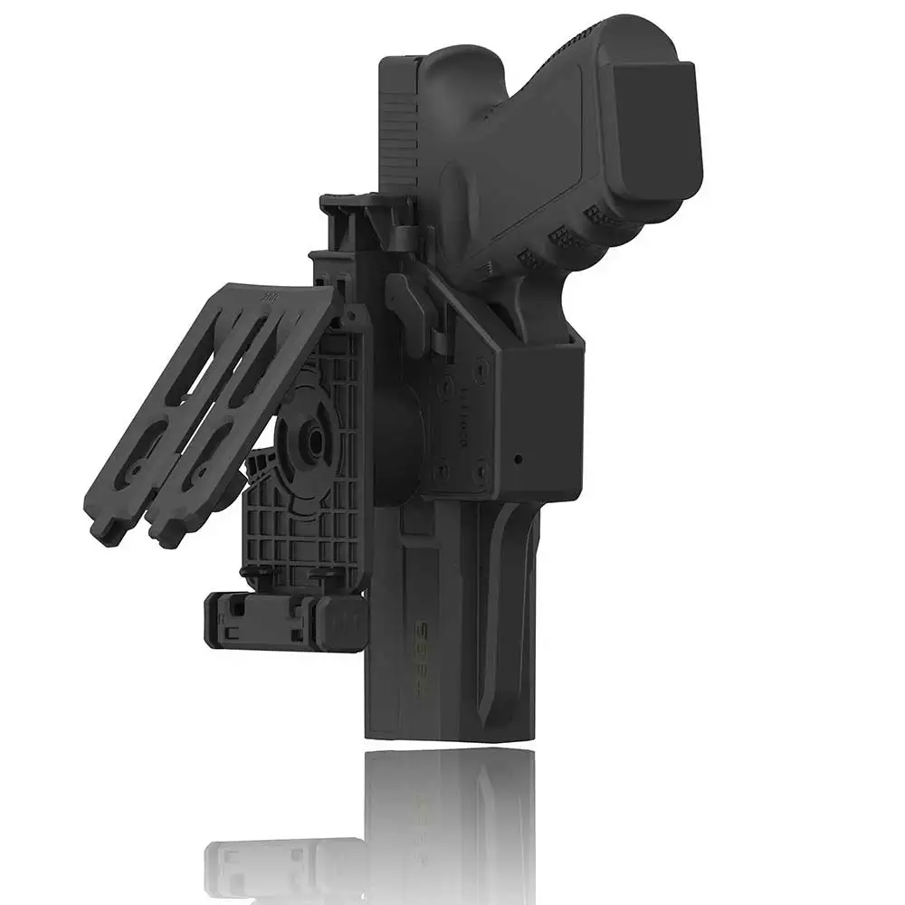  Кобура с зажимом для большого пальца Glock 17 кобура 22 31 два в одном тактическая Регулируемая на 360