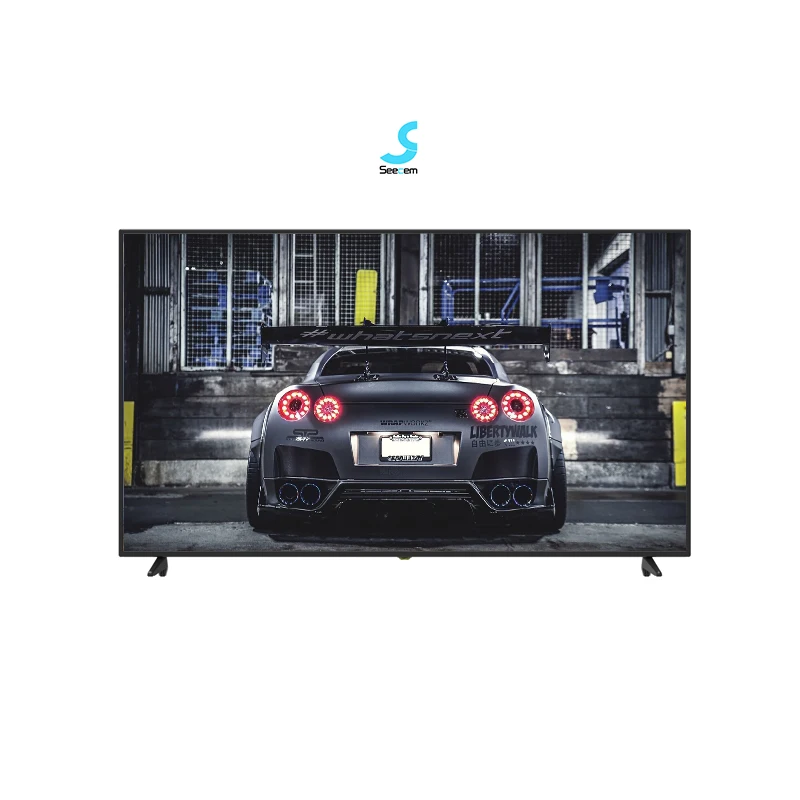 Пользовательские 75 дюймов smart tv Box 4k hd телевизор с плоским экраном 3d для приставки android Телевизор дисплей ванная комната Сделано в