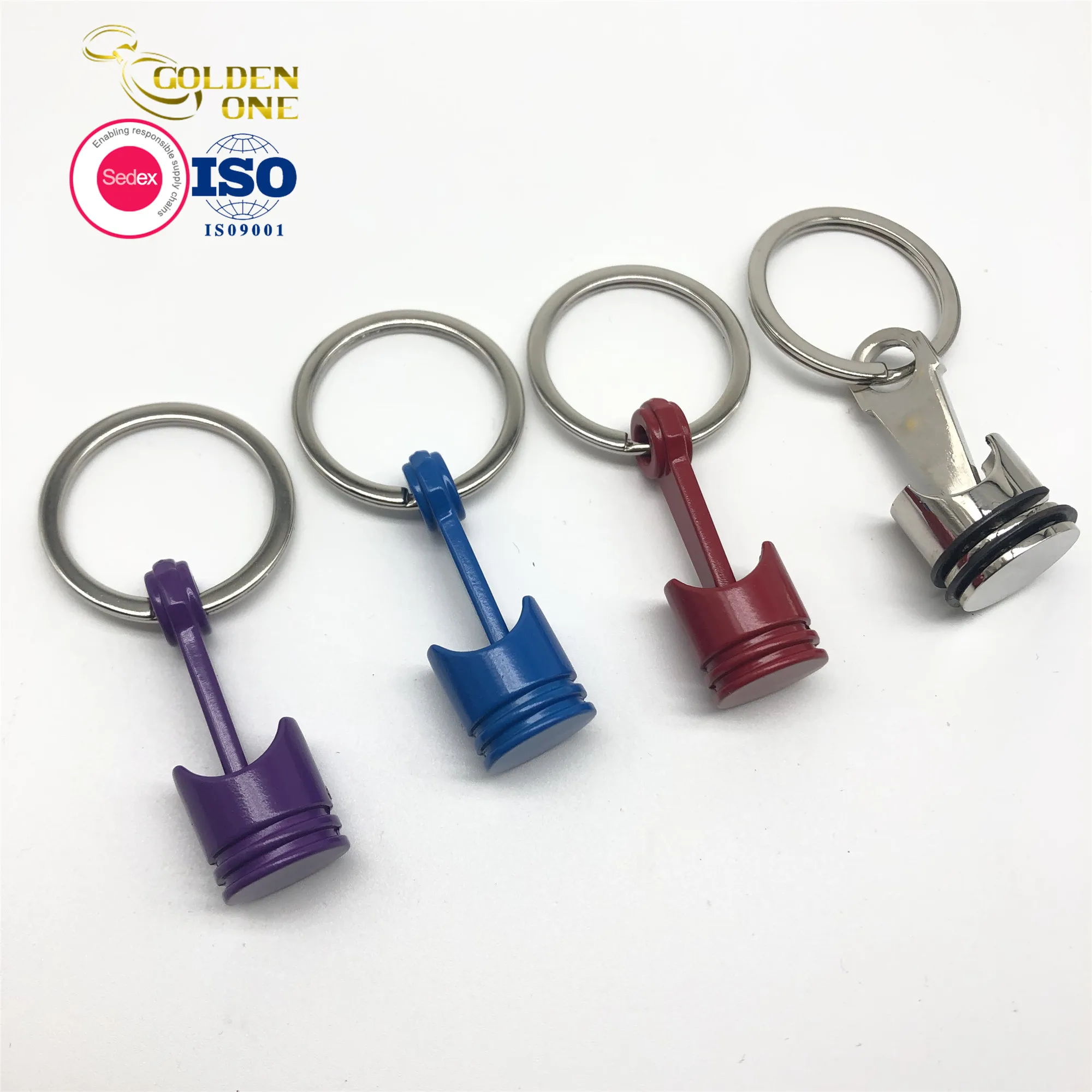 OEM/ODM Exclusive Design Custom Keychain Manufacturer Made Metal Alloy Bag Keychains Innovative Whistle Key Chain for Men
