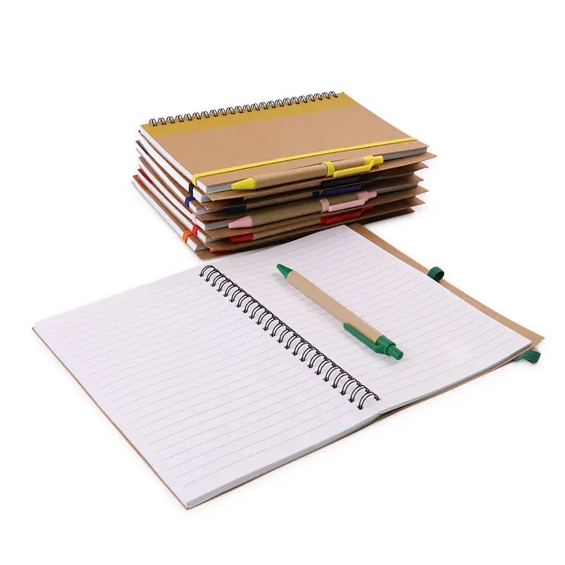 Eco Spiral Notebook Loose-leaf Paper Porous Binder