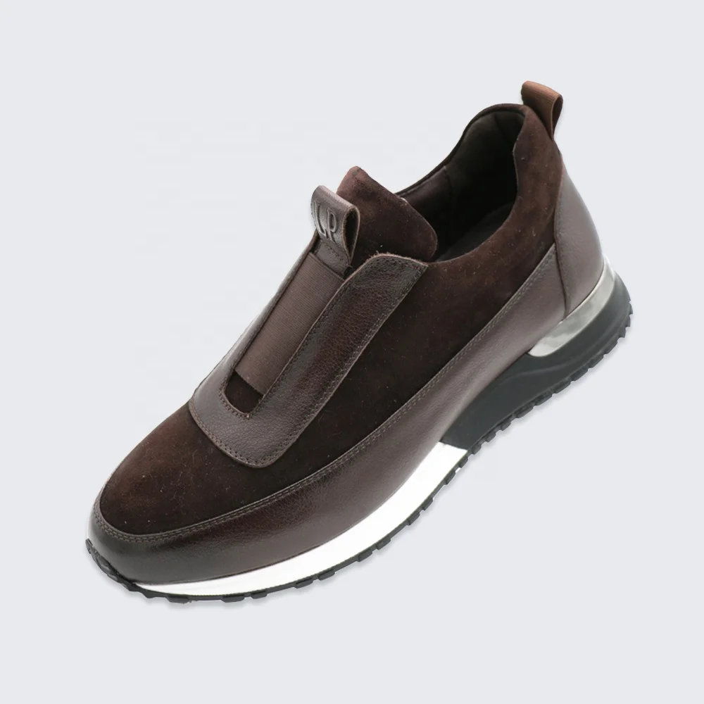 LANCI Custom Mens Genuine Leather Casual Sports Shoes premium sneakers Luxury Running Leather Sneakers For men