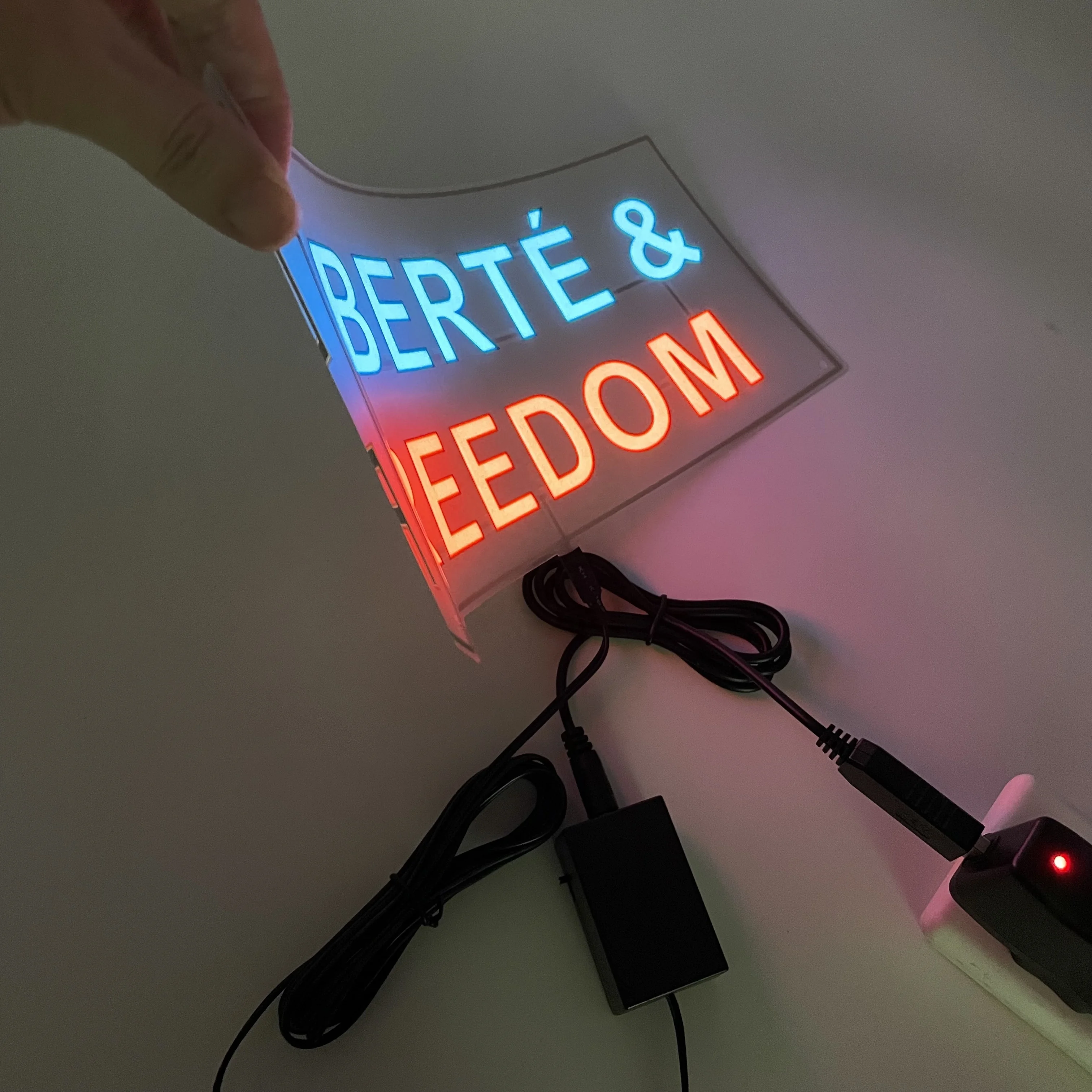 Customize EL car sticker Glow in Dark Stickers Night Safety Luminous Decals Accessories DIY for Car Truck