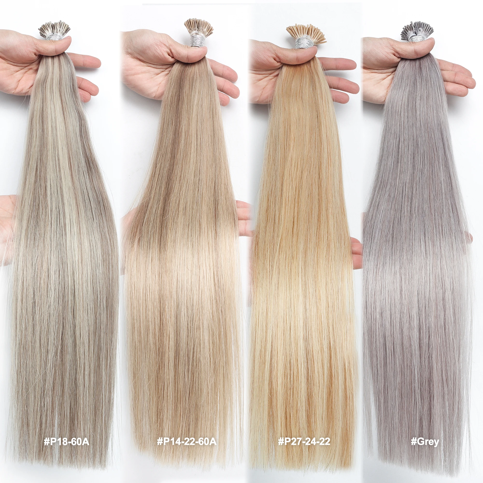 Top Selling Products All Colors Remy Human 18 20 22 Inch itip Hair Extensions For Salon